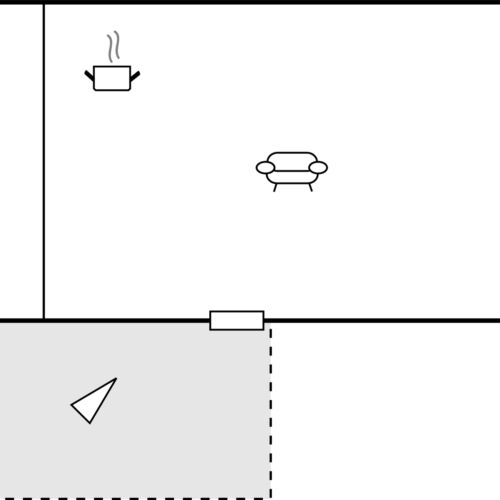 Apartament pentru 2 pers. (se inchirieaza doar integral)
