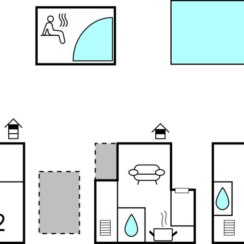 Casă de vară pentru 6 pers. (se inchirieaza doar integral)