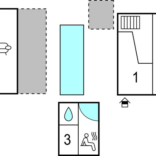 Casă de vară pentru 8 pers. (se inchirieaza doar integral)