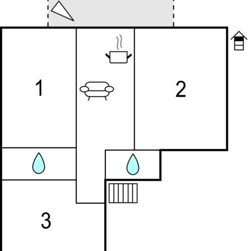 Apartament pentru 5 pers. (se inchirieaza doar integral)