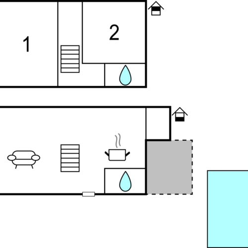 Summer House for 6 Persons