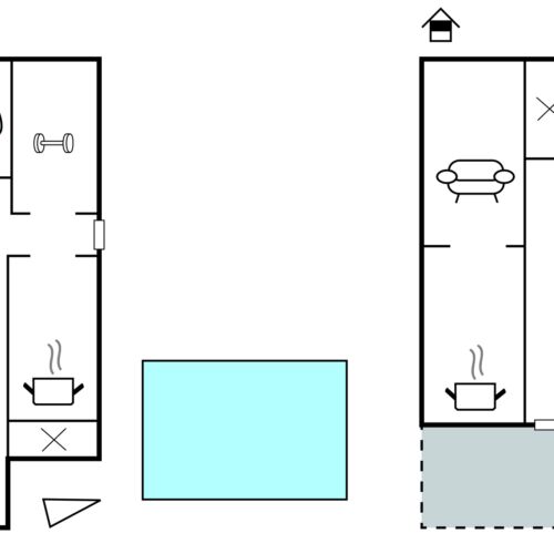 Chata (jako celek) pro 10 os.