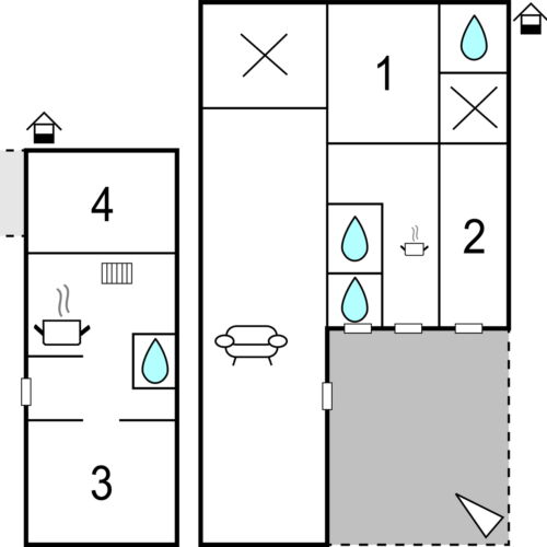 Summer House for 10 Persons