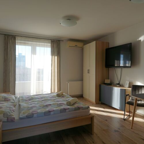 Deluxe Silver 1-Room Apartment for 2 Persons