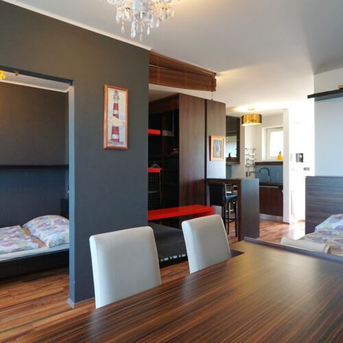Studio Gold 1-Room Apartment for 4 Persons