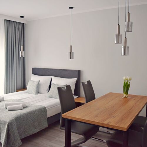 Apartament cu aer condiționat cu 2 camere pentru 4 pers. (se poate solicita pat suplimentar)