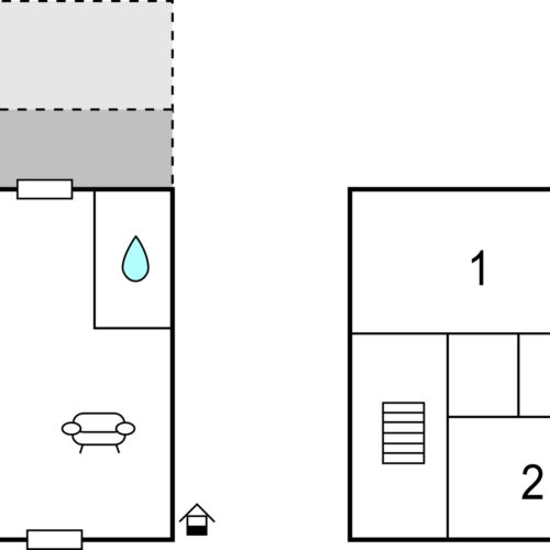 Domek letniskowy 8-osobowy 