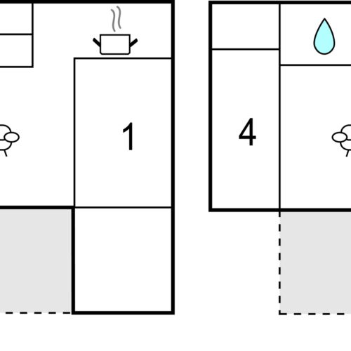 Casă de vară pentru 12 pers. (se inchirieaza doar integral)