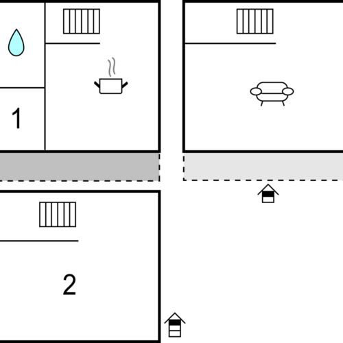 Domek letniskowy 6-osobowy 