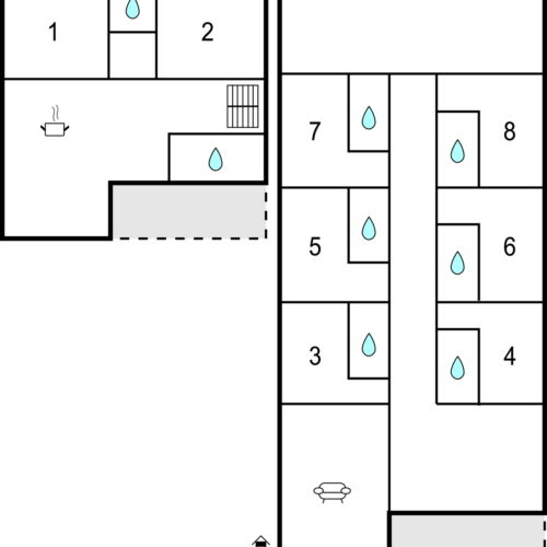 Summer House for 17 Persons