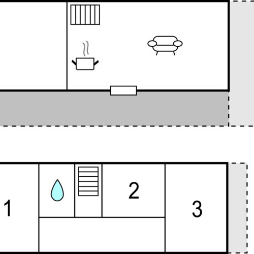 Domek letniskowy 6-osobowy 