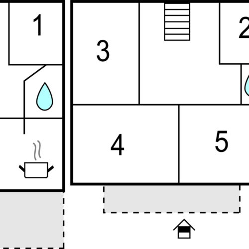 Casă de vară pentru 10 pers. (se inchirieaza doar integral)