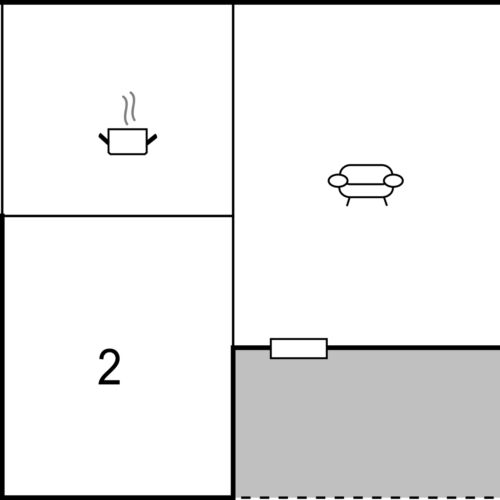 Domek letniskowy 2-osobowy 