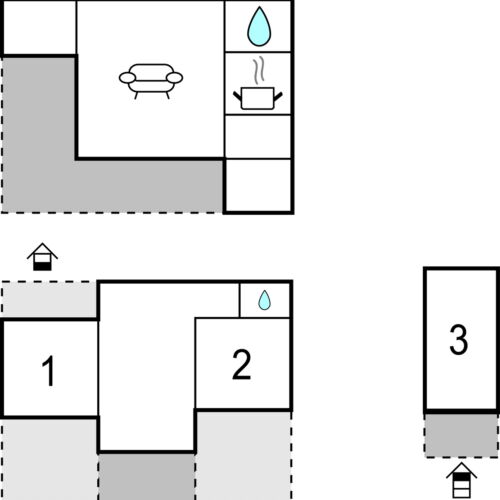 Casă de vară pentru 10 pers. (se inchirieaza doar integral)
