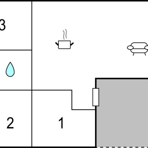 Casă de vară pentru 6 pers. (se inchirieaza doar integral)