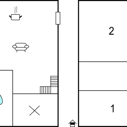 Casă de vară pentru 6 pers. (se inchirieaza doar integral)