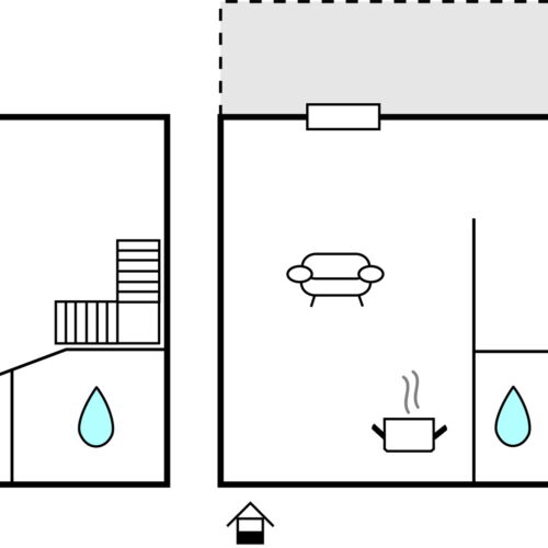 Casă de vară pentru 4 pers. (se inchirieaza doar integral)