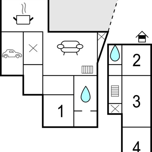 Domek letniskowy 8-osobowy 