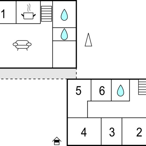 Chata (jako celek) pro 10 os.