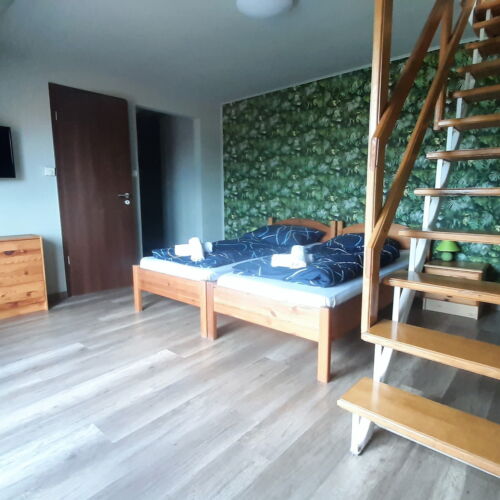 Family Balcony 5 Person Room