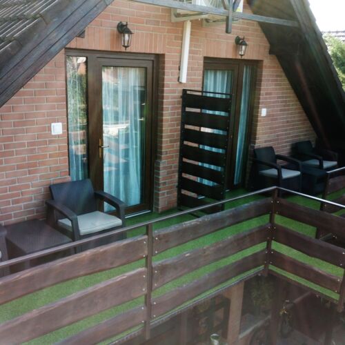 Apartament studio la etaj cu 1 camera pentru 4 pers.