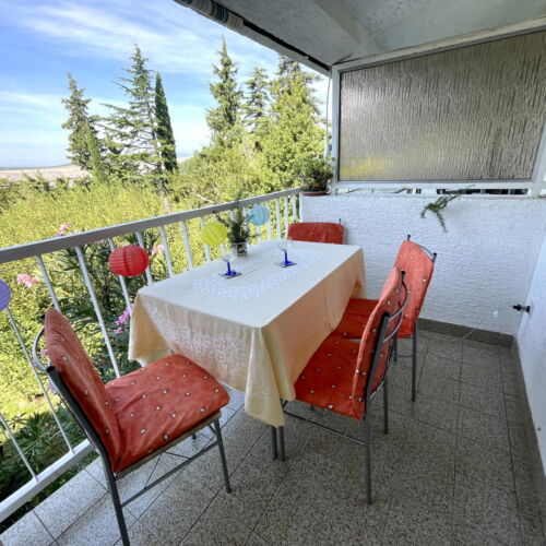 Apartman pro 4 os. se 2 ložnicemi s výhledem na moře 