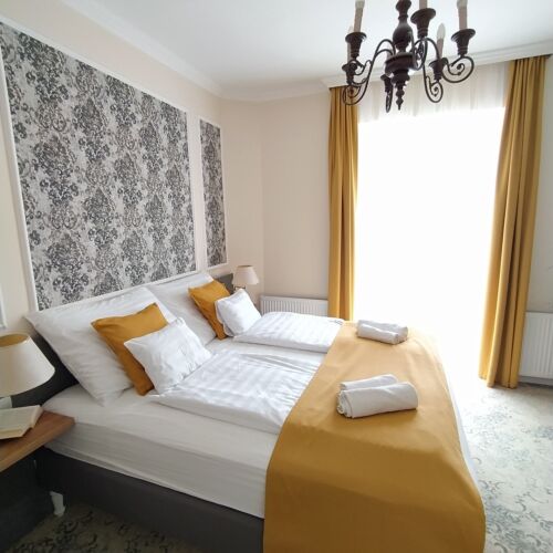 Apartament romantică cu balcon cu 1 camera pentru 2 pers.