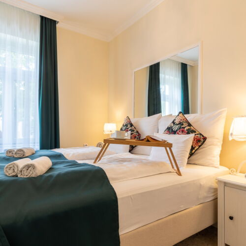 Apartament deluxe cu 2 camere pentru 3 pers.