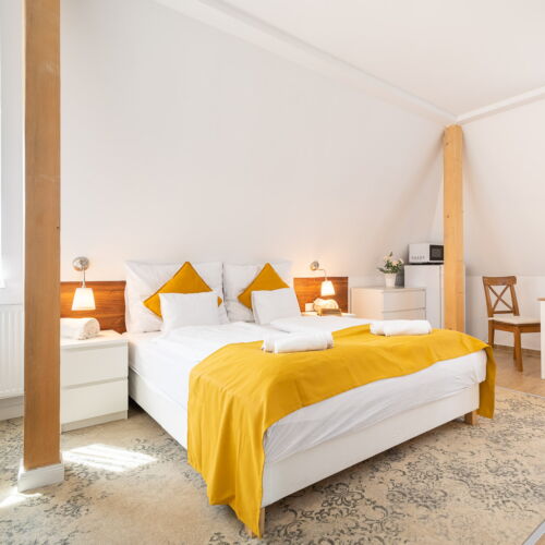 Apartament mansardă cu 1 camera pentru 2 pers.