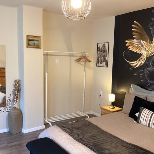 Apartman (jako celek) s klimatizací s manželskou postelí s výhledem do dvora