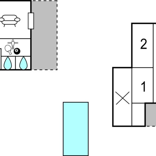Summer House for 6 Persons