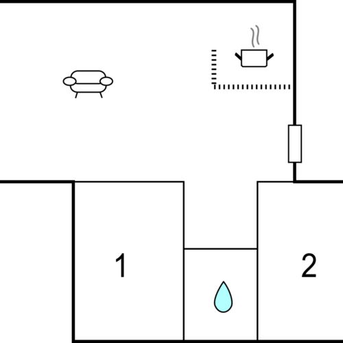 Casă de vară pentru 4 pers. (se inchirieaza doar integral)