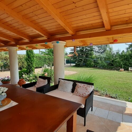 Apartament cu terasă cu vedere spre grădină cu 3 camere pentru 7 pers.