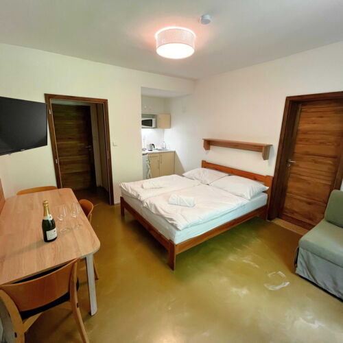 Apartman s vlastní kuchyňkou  pro 2 os. (s možností přistýlky)