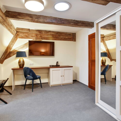 Double Room with Shower (extra beds available)