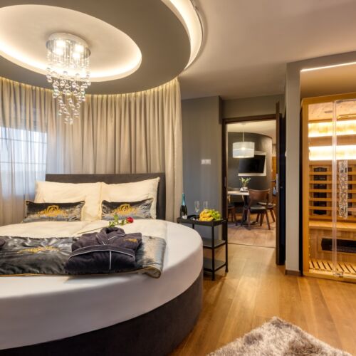 Suita premium cu panoramă cu 1 camera pentru 2 pers.