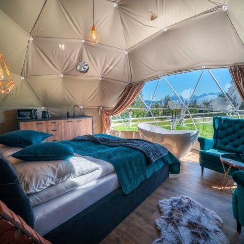 Domek letniskowy 2-osobowy z widokiem na góry