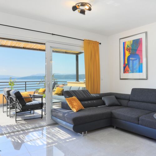 3-Zimmer-Apartment für 8 Personen mit Klimaanlage und Aussicht auf das Meer A-18405-c