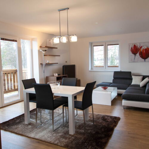 Apartament 2-osobowy z prysznicem z własną kuchnią (możliwa dostawka)