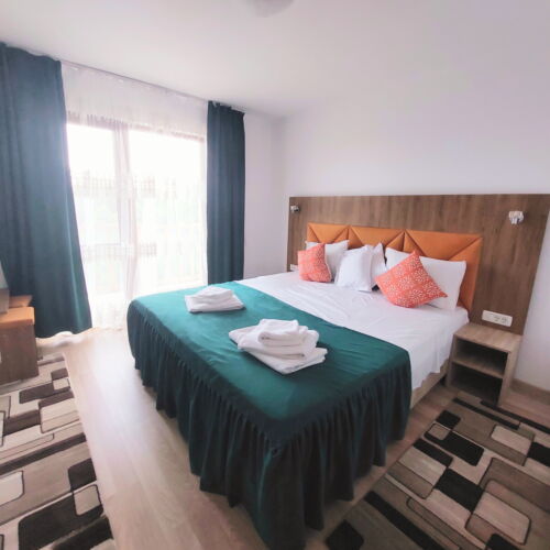 Pokój 2-osobowy z klimatyzacją z widokiem na ogród