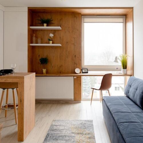 Studio Panoramic 2-Room Apartment for 4 Persons