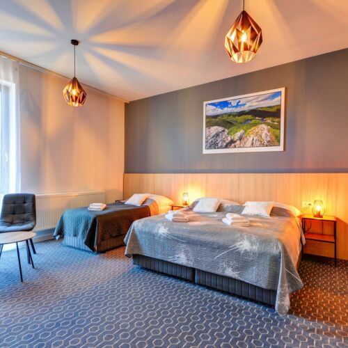 Deluxe Apartman se sprchou pro 5 os. se 2 ložnicemi