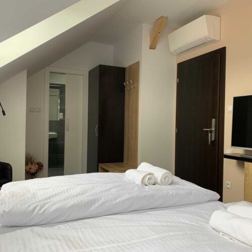 Pokój 2-osobowy Family z prysznicem (możliwa dostawka)