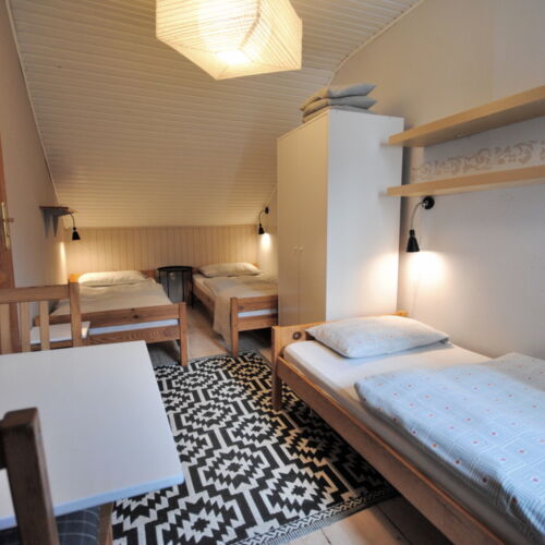 Upstairs Triple Room with Shared Kitchenette