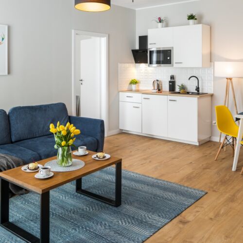 Apartament 6-osobowy Exclusive z tarasem z 3 pomieszczeniami sypialnianymi