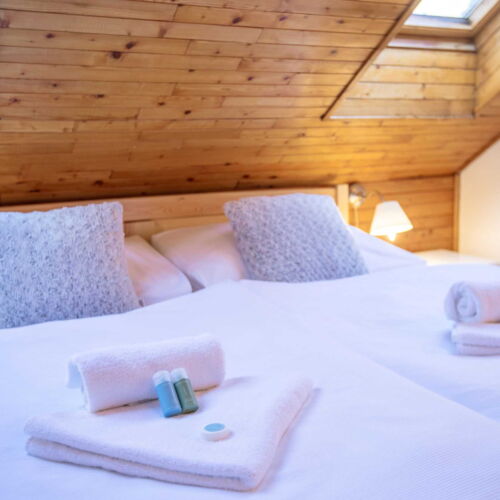 Komfort Pokoj s manželskou postelí v podkroví