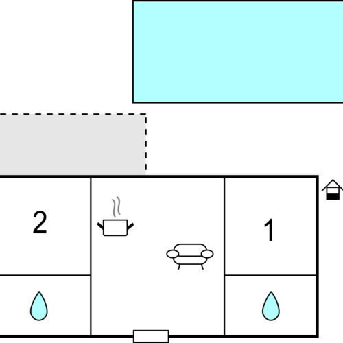 Apartament pentru 4 pers. (se inchirieaza doar integral)