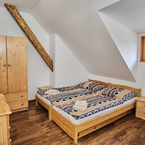 Pokoj se sprchou  pro 4 os. (s možností přistýlky)