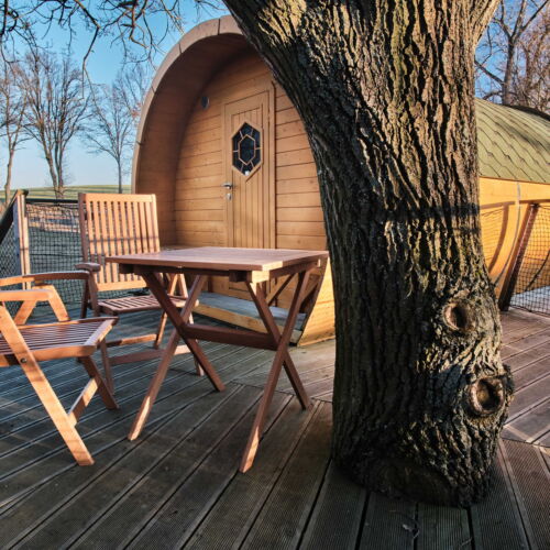 Chata (jako celek) s terasou  pro 5 os.