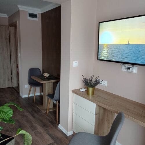 Apartament 2-osobowy Romantyczny pokój od strony basenu z 1 pomieszczeniem sypialnianym